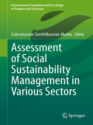 cover image of Assessment of Social Sustainability Management in Various Sectors